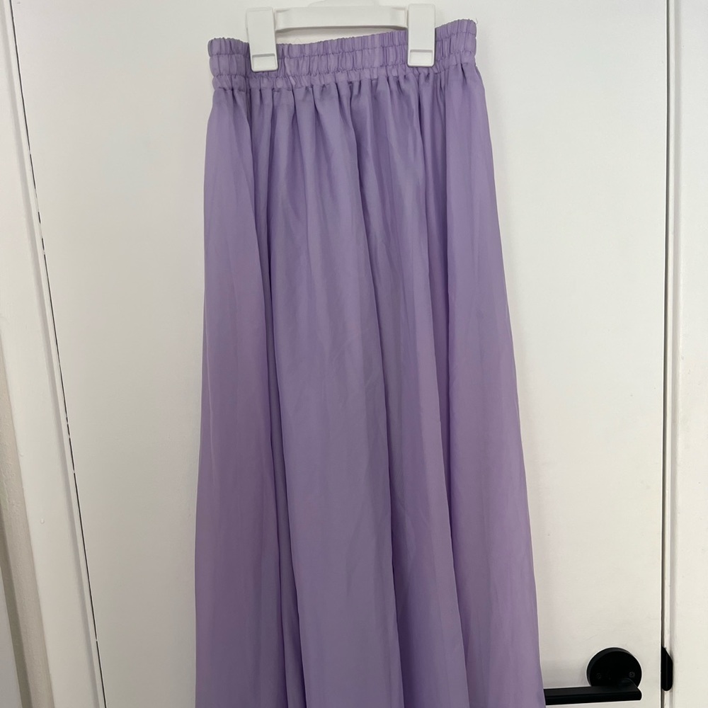 Maxi Skirt Light Purple
